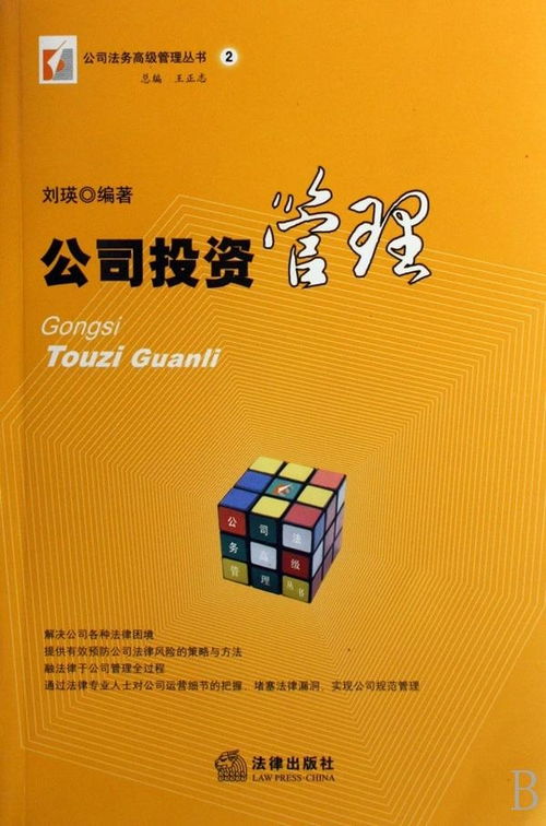 企业投资管理 策略、流程与最佳实践